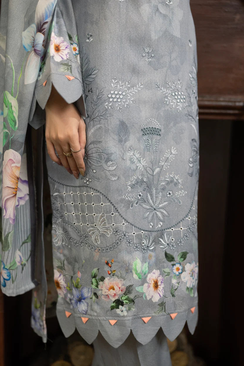 AZURA Karandi Embroidery Vol-05 | 3 Piece Unstitched Karandi Suit