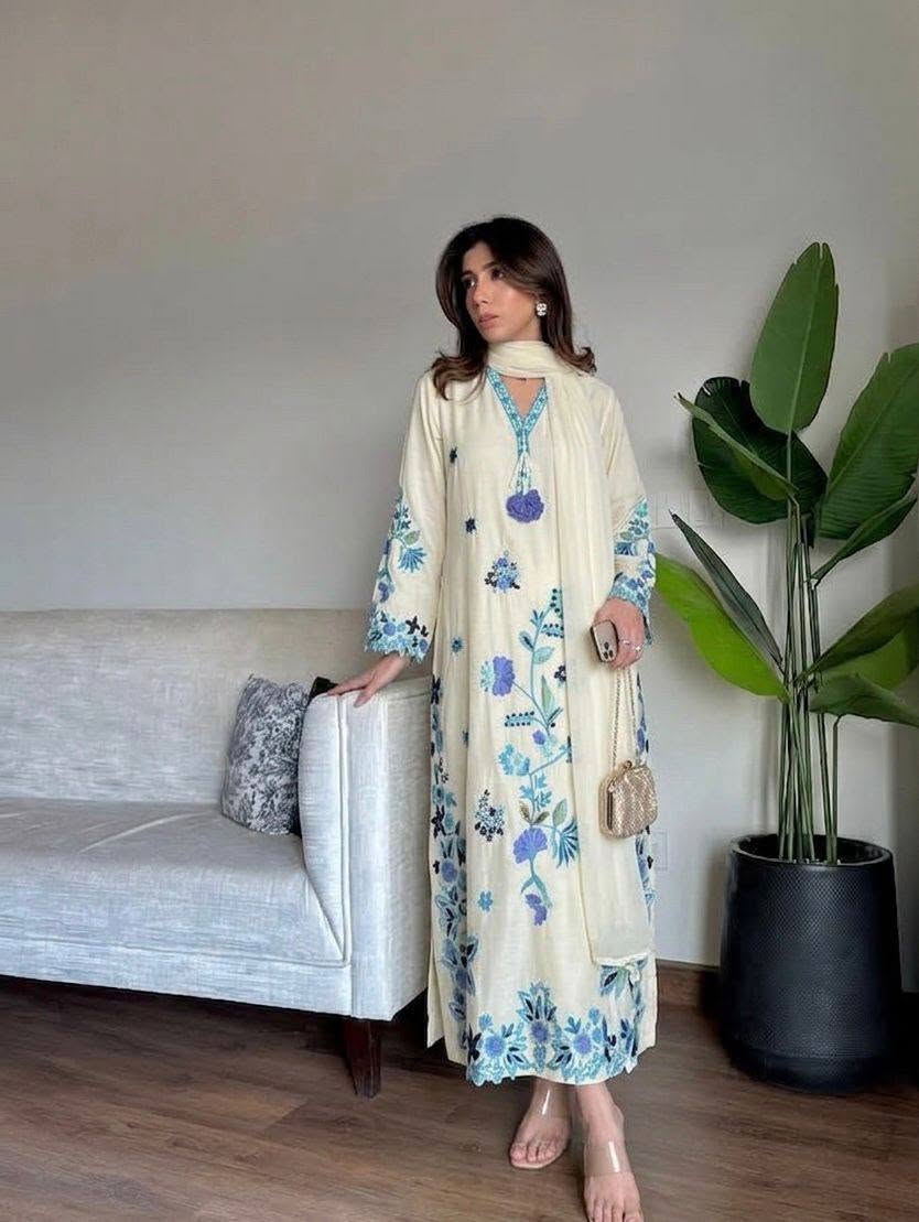 Beautiful kaftan Febric Russian silk
