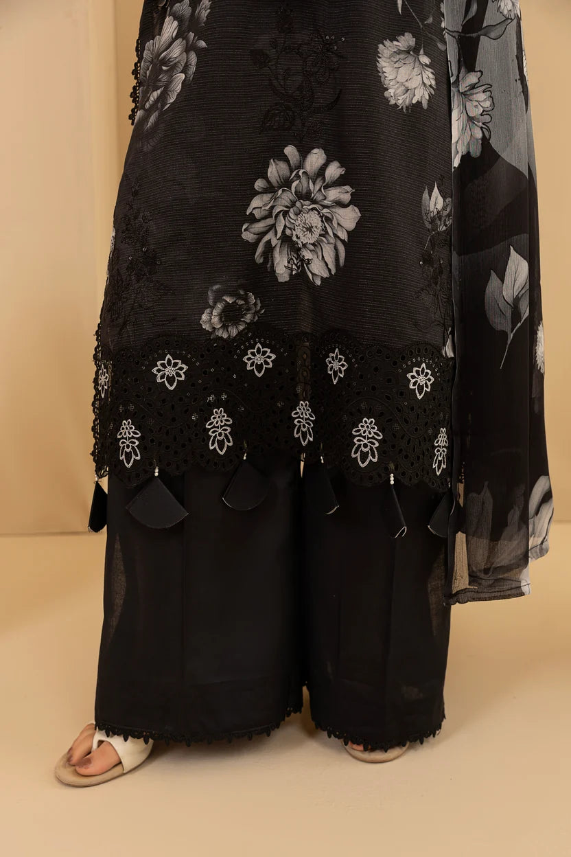 UNSTITCHED EMBROIDERED LAWN SUIT
