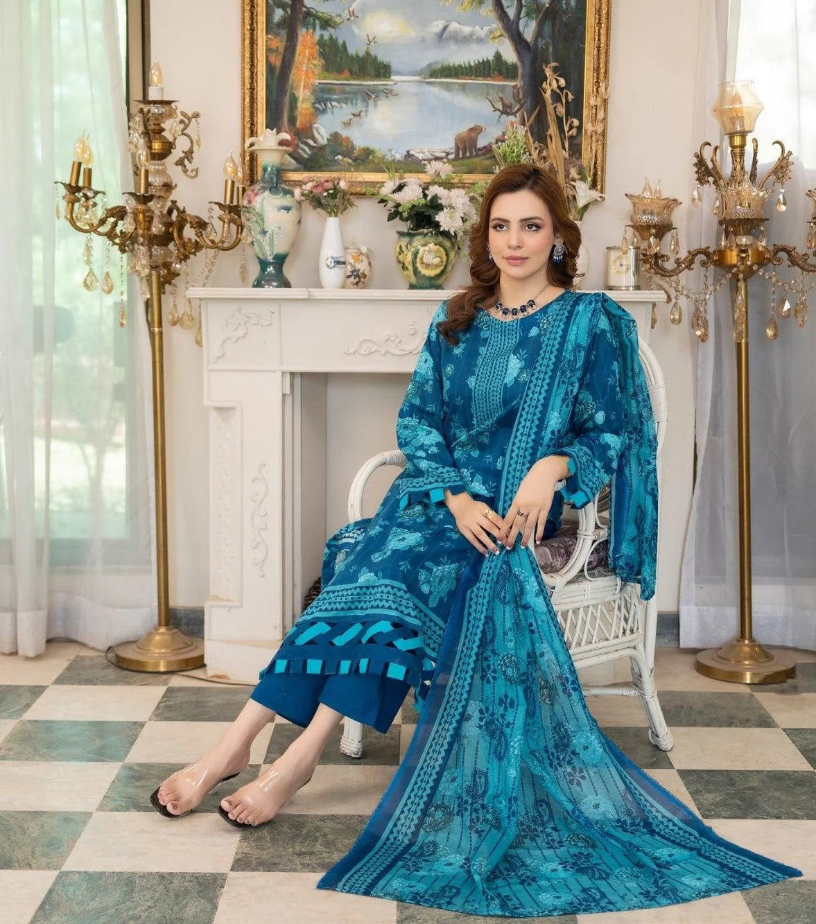 BEST PRINTED LAWN SUIT