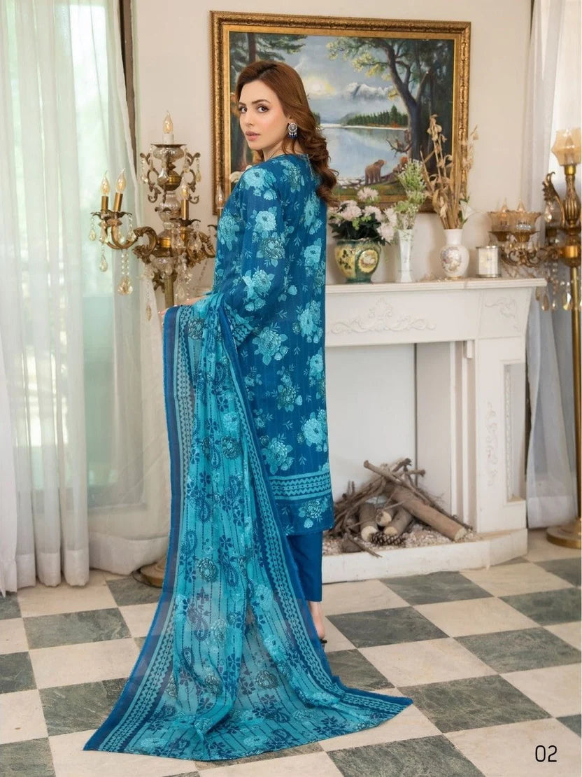 BEST PRINTED LAWN SUIT