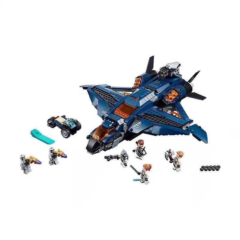 Avenger Fighter Heli Carrier Building Blocks Kit