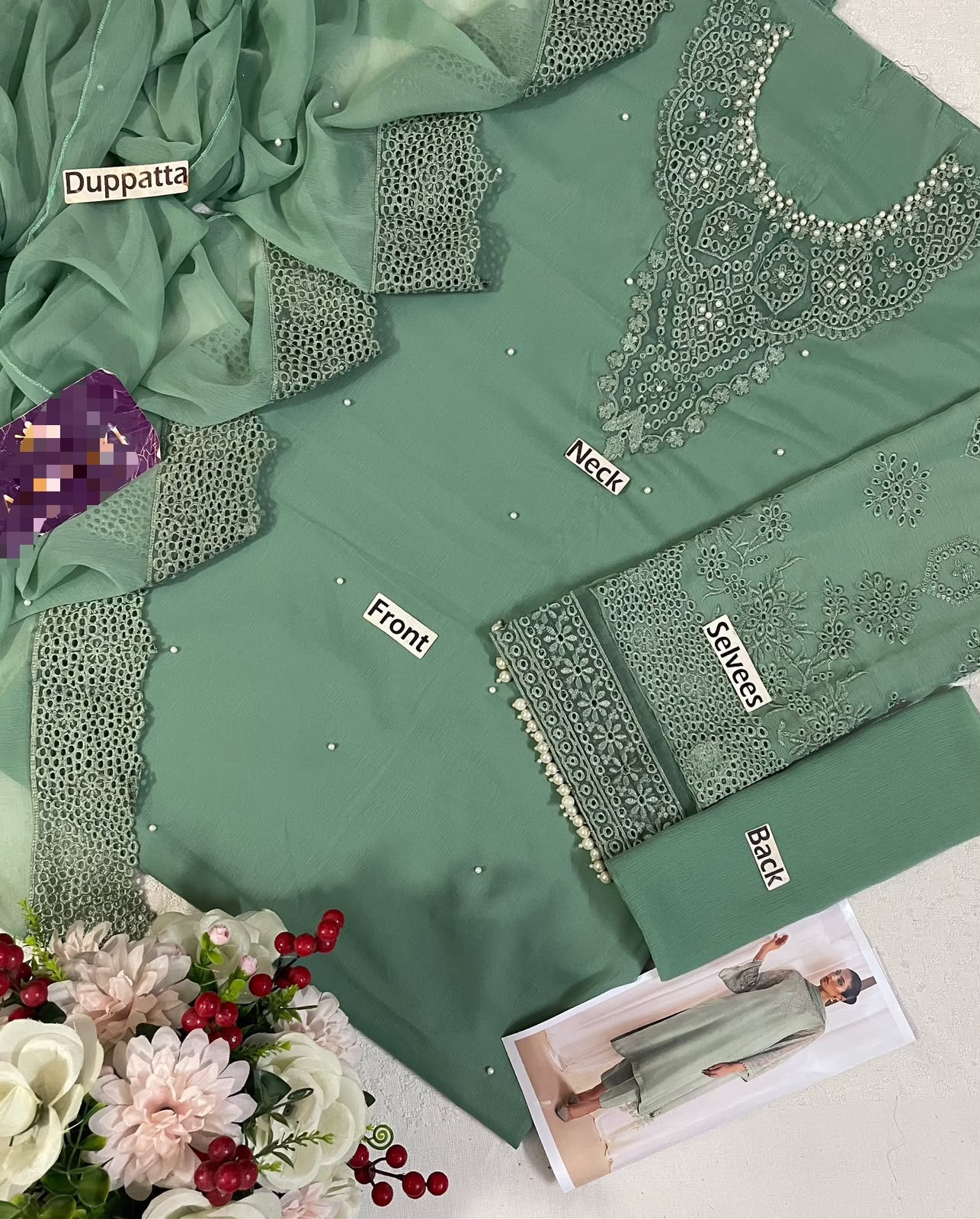 Chiffon Embroidered Unstitched Collection