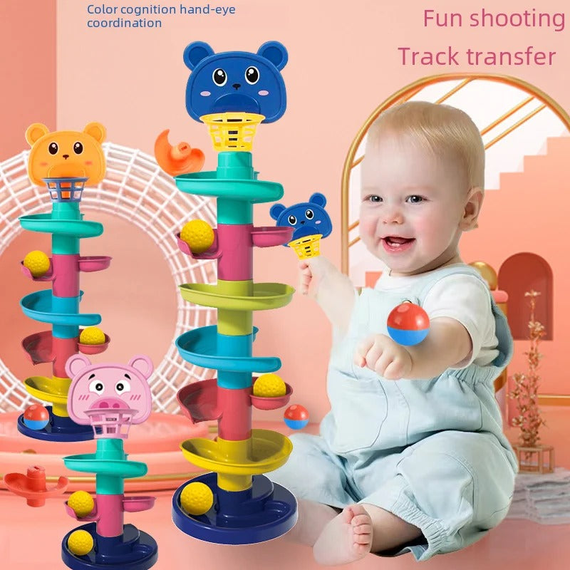 Roll Ball with Basket Shoot