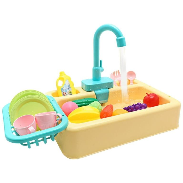 Frozen Children Kitchen Dish Washing Sink Set