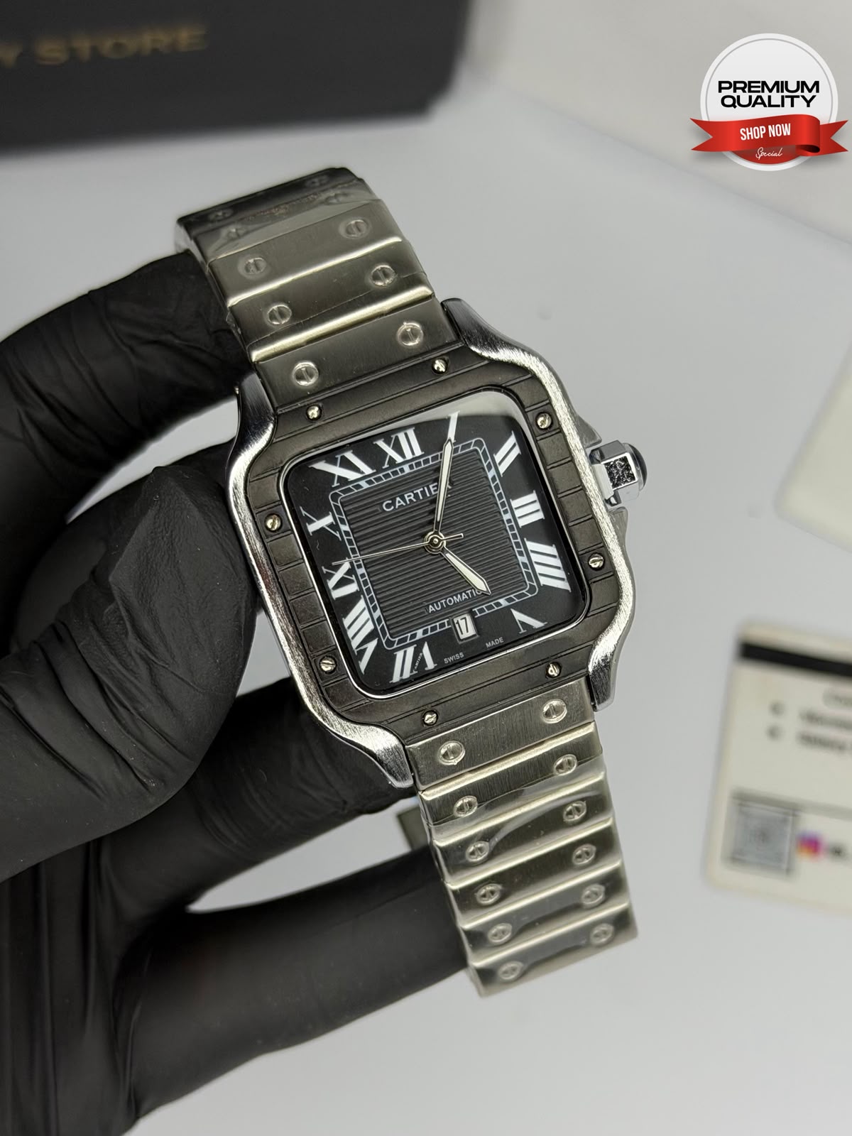 Luxury-Style Men’s Wristwatch
