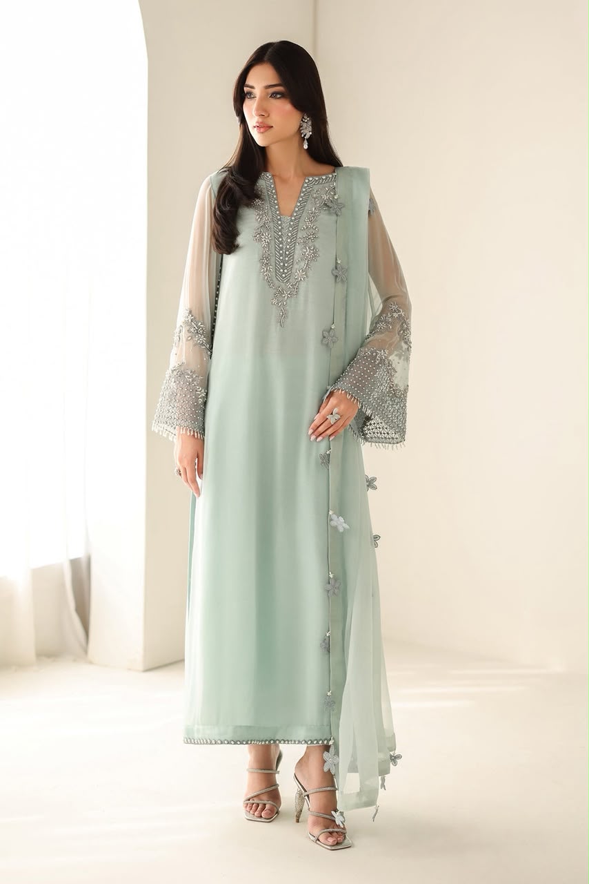 LUXURY CHIFFON HAND EMBELLISHED FESTIVE COLLECTION