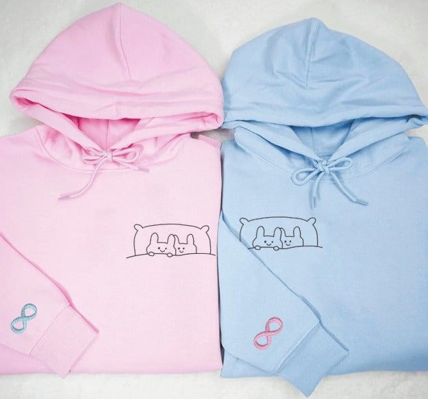 Personalized Couple Hoodies