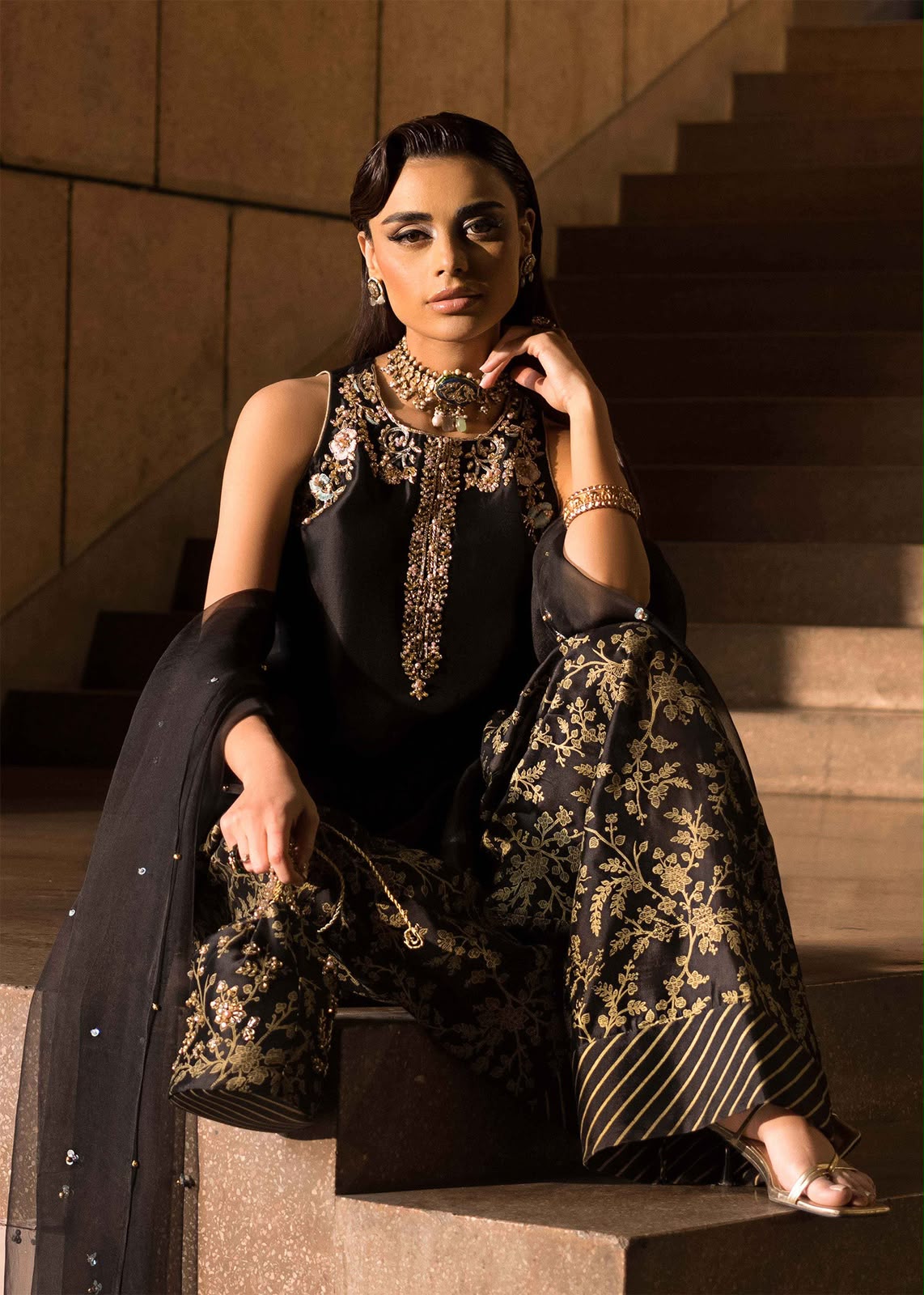 JAZMINE PREMIUM HIGH QUALITY SHAMOZ SILK
