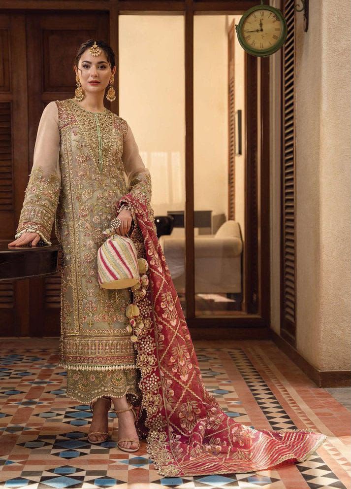 Front Heavy Embroidered Multi Colours