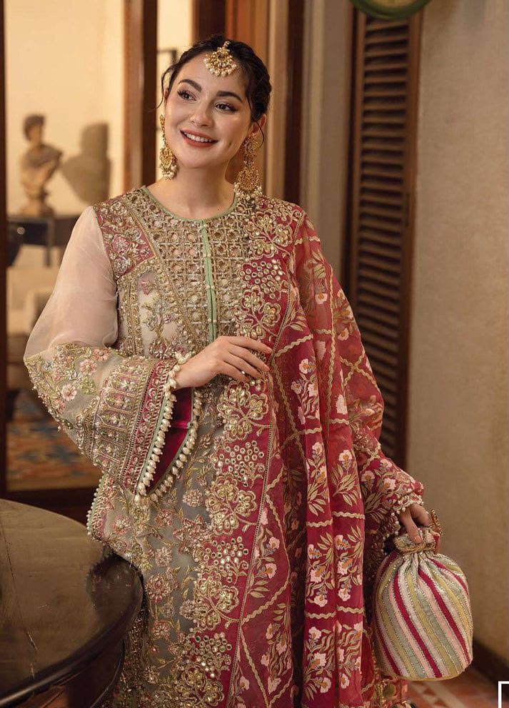 Front Heavy Embroidered Multi Colours