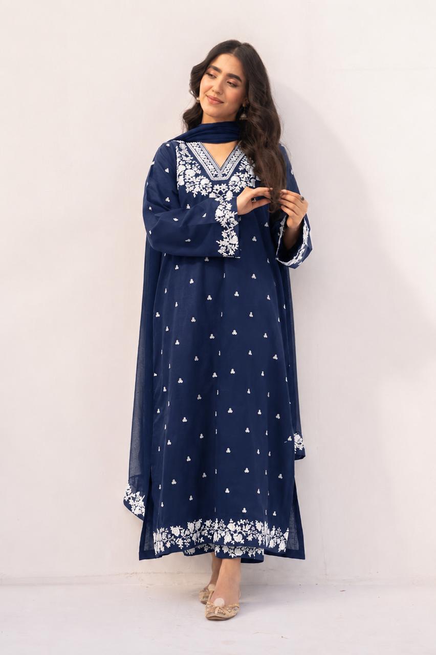 PEZWAN Dhanak Embroidered