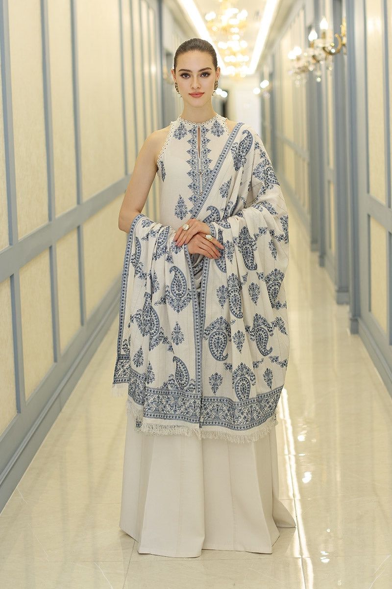 BAREEZE Dhanak Embroidered Luxury