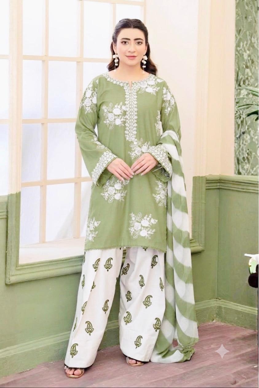 ZARA-SHAHJAHAN DHANAK EMBRIODERY