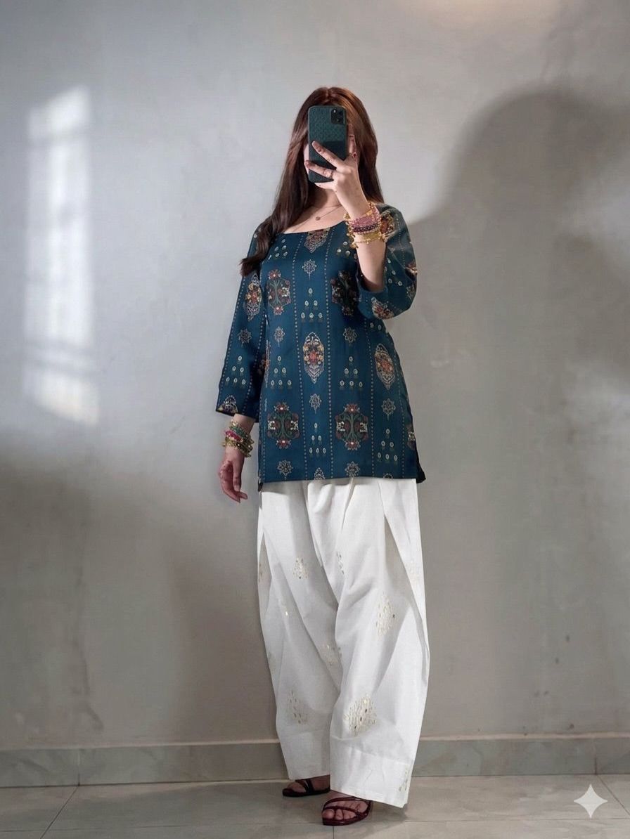 Premium Farshi Co-ord Set Elegant