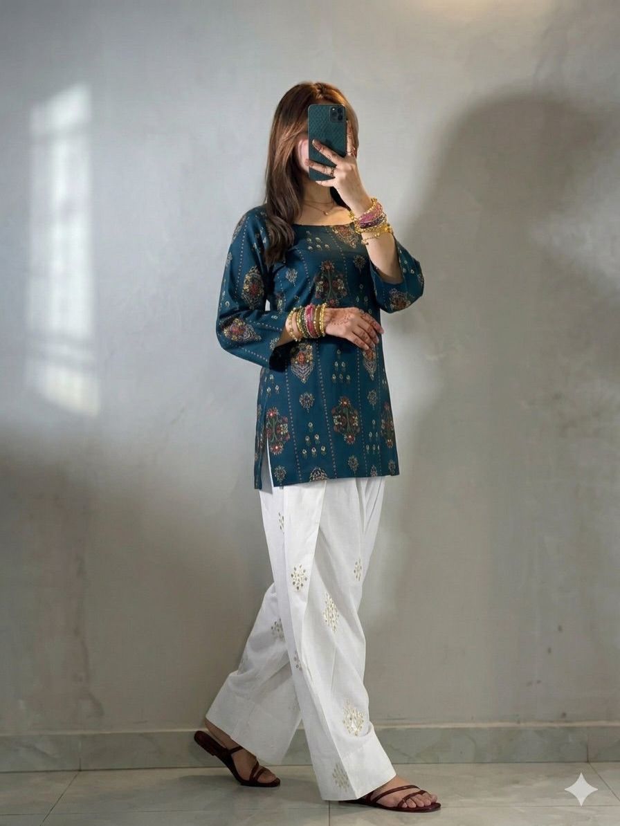 Premium Farshi Co-ord Set Elegant