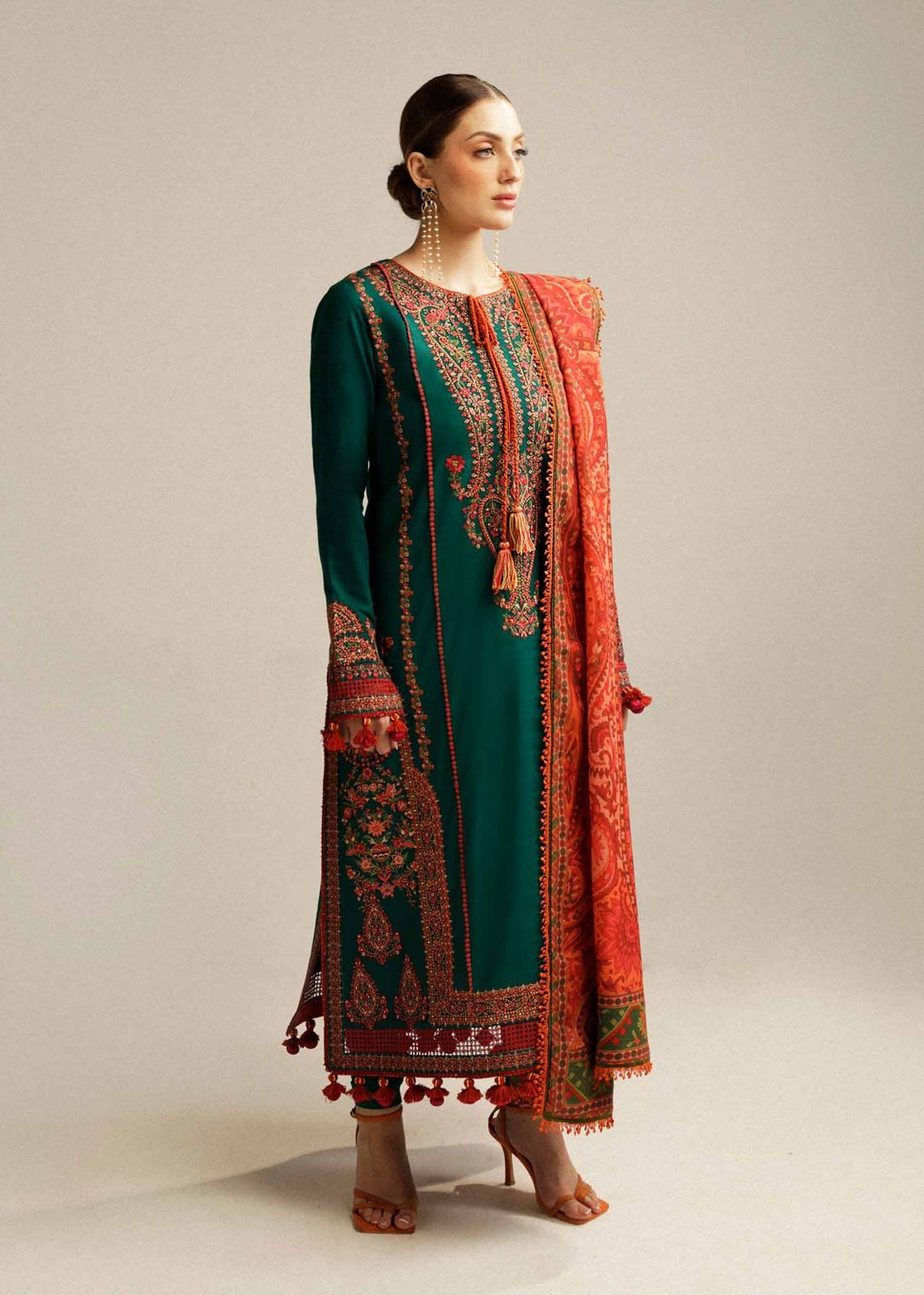 Dhanak Embroidered Luxury