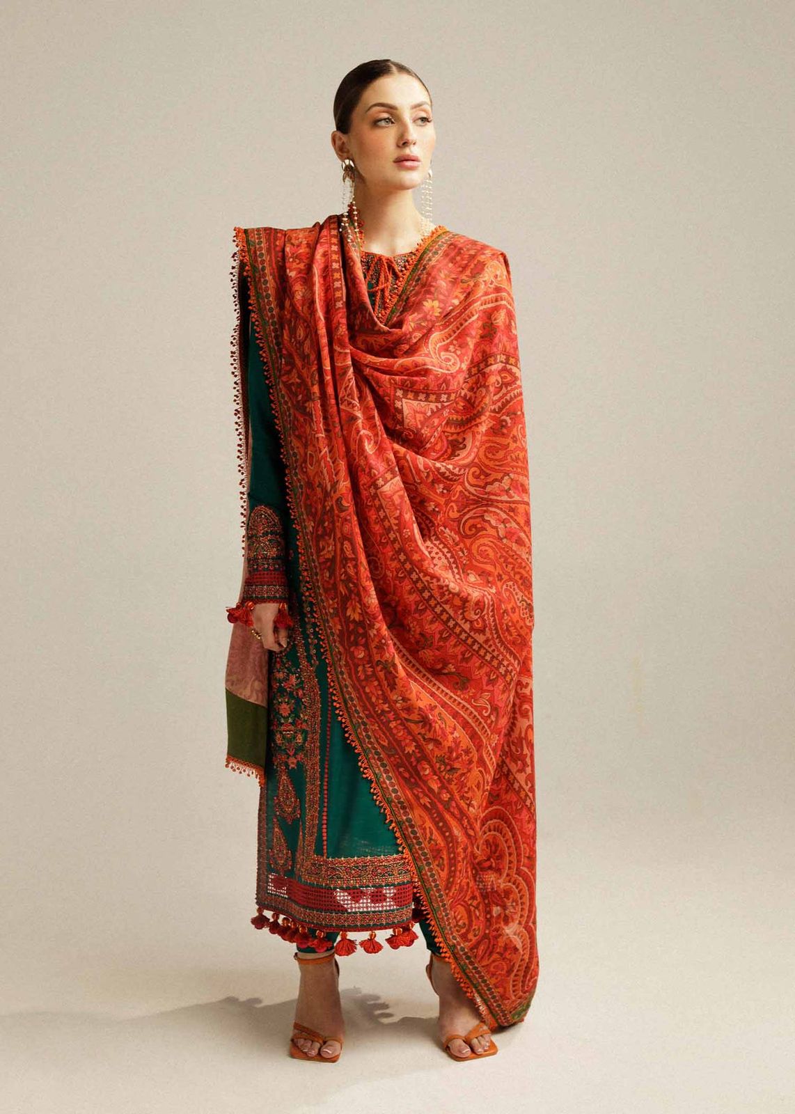 Dhanak Embroidered Luxury