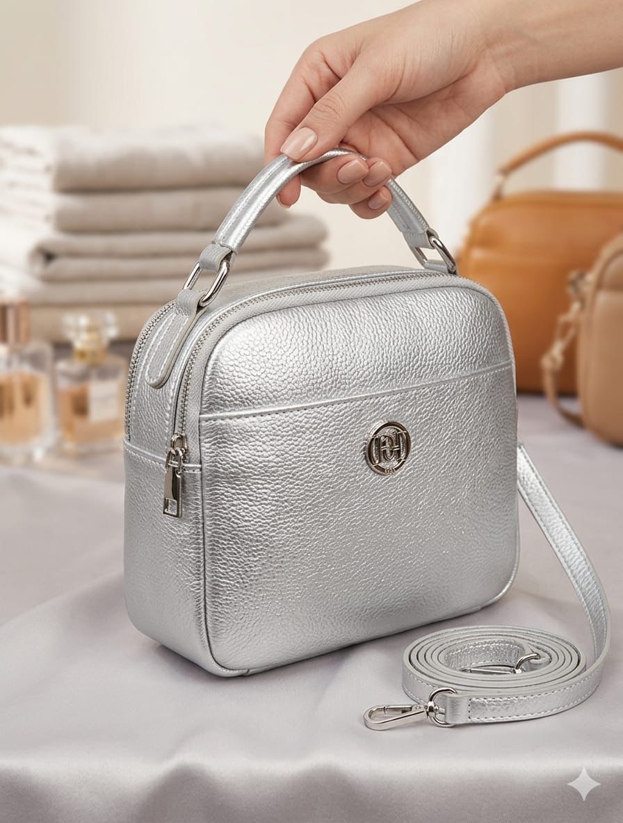 Elegance & Versatility Premium Structured Mini Handbag