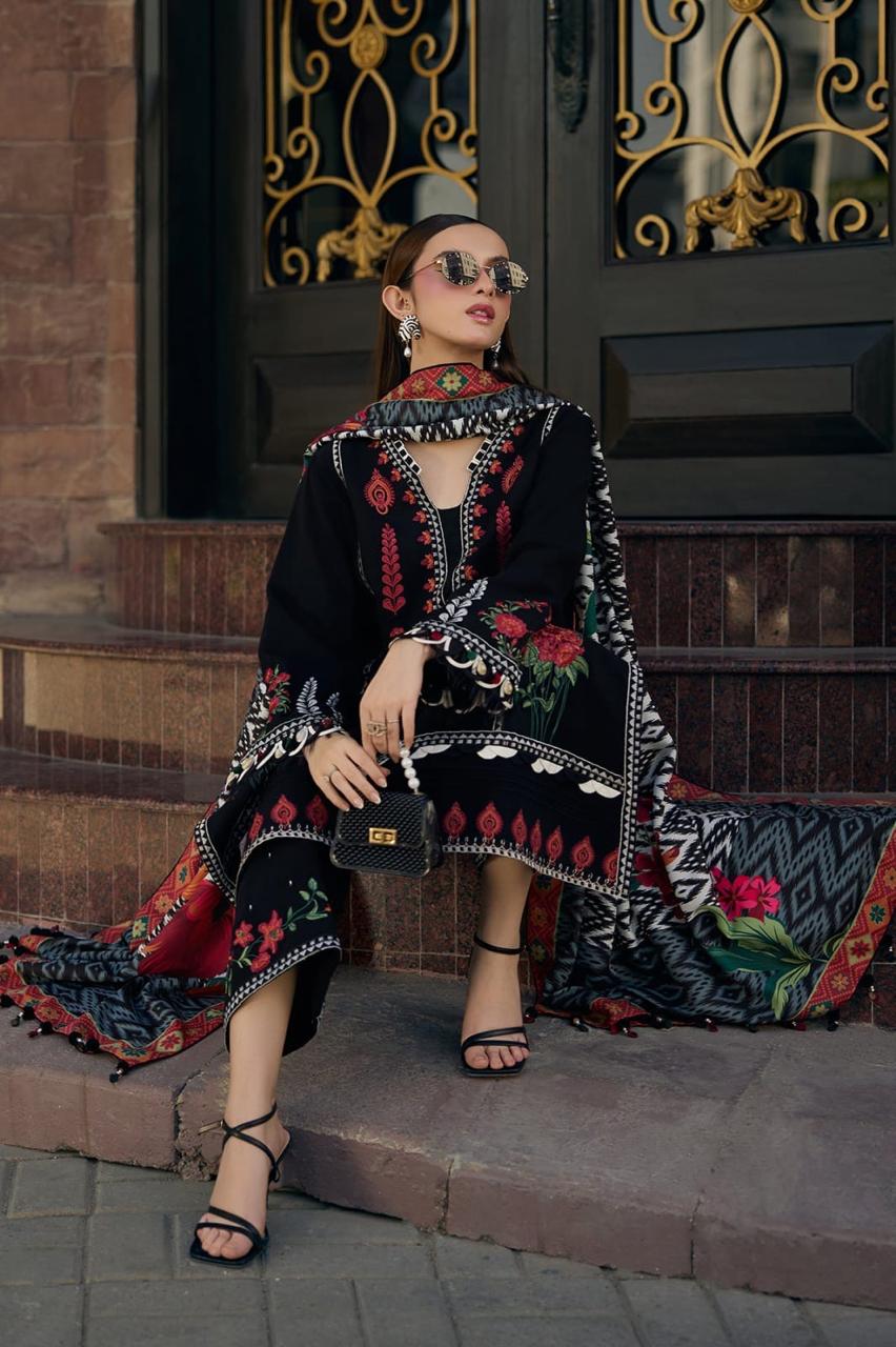 CHARIZMA Lawn Embroidered Hit Code Unstitched 3pc