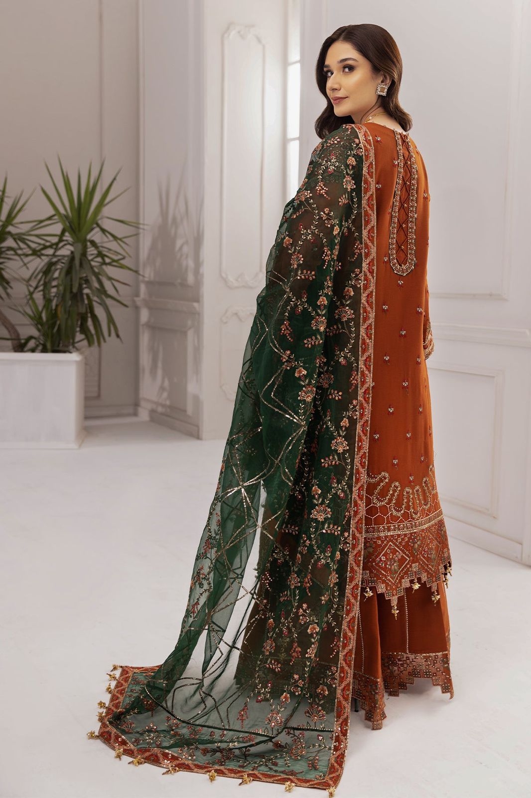 Fully Heavy Embroidery Chiffon