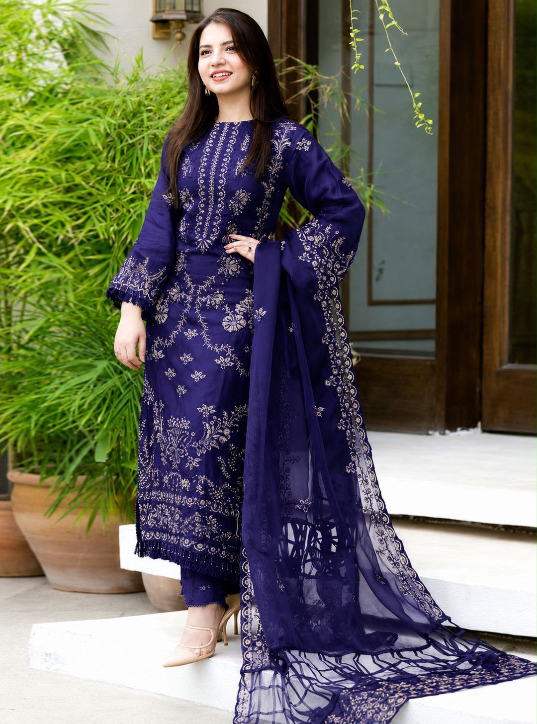 Dhanak Embroidered Hit Code Unstiched 3pc