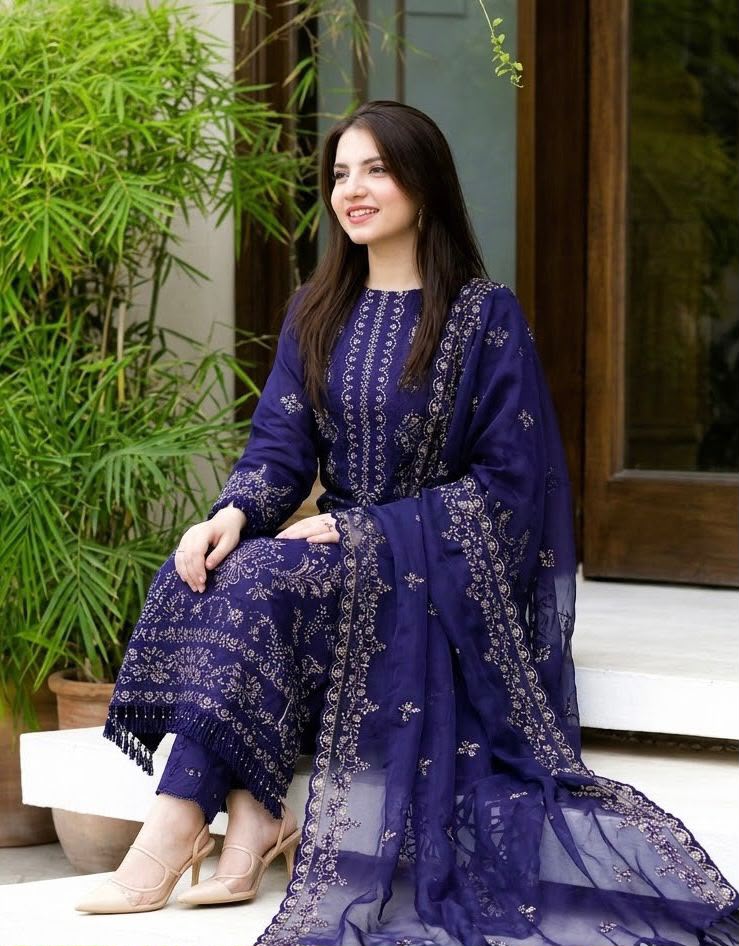 Dhanak Embroidered Hit Code Unstiched 3pc