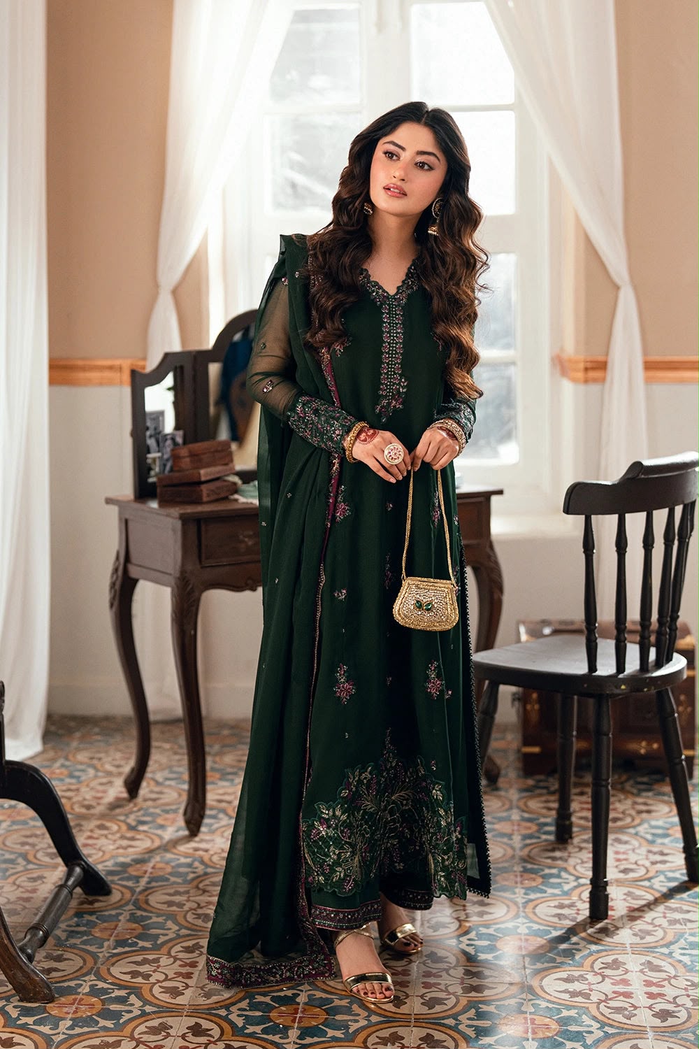 AZURE CHIFFON COLLECTION