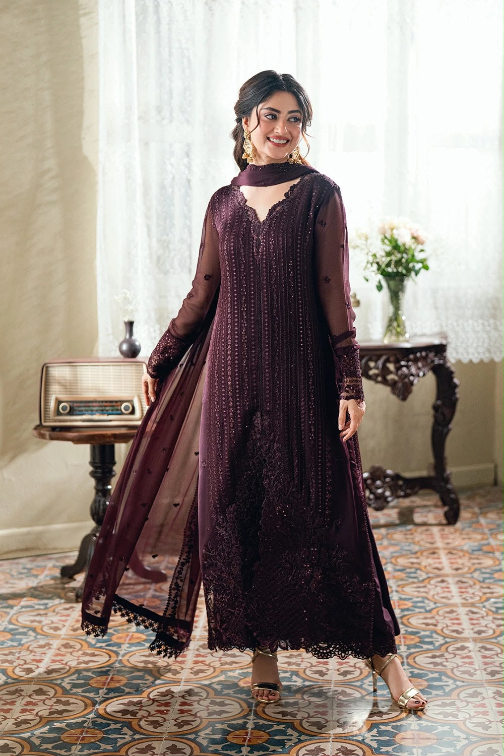 AZURE CHIFFON COLLECTION