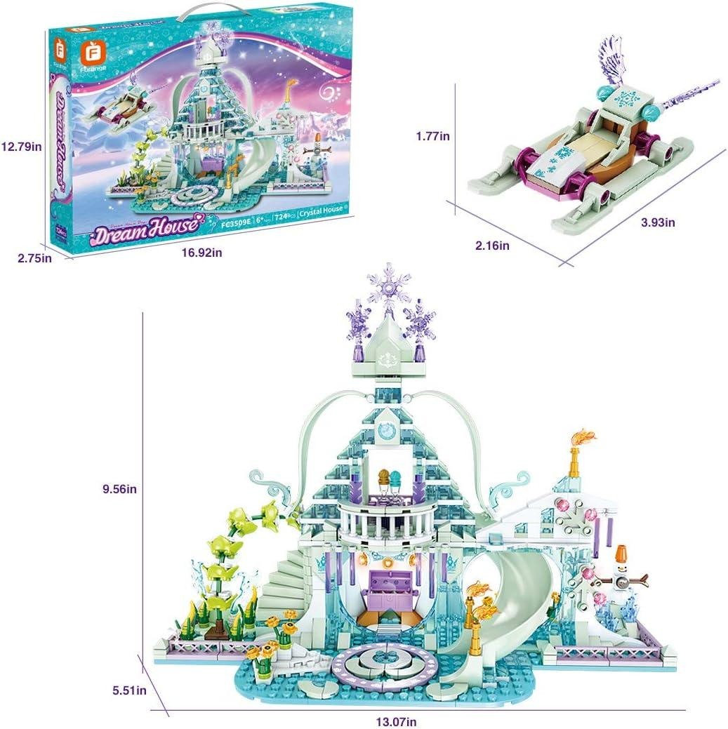 Frozen Elsa Castle Crystal House