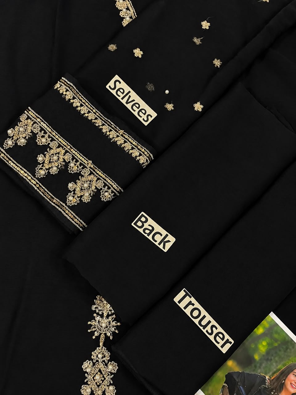 LUXURY CHIFOON EMBROIDERED