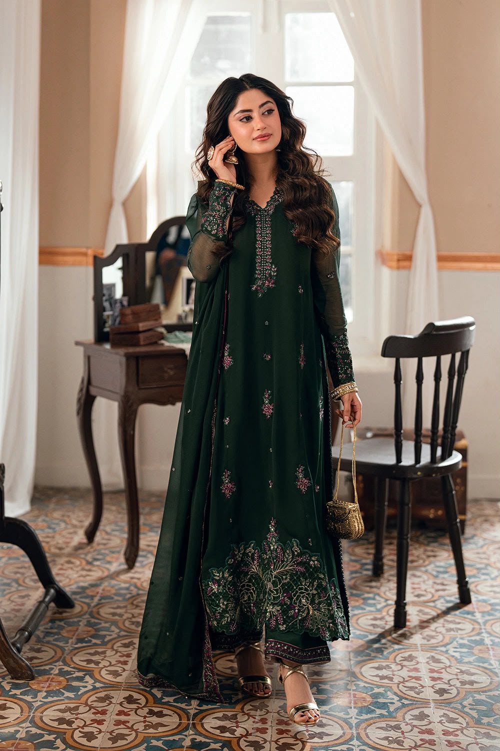 AZURE CHIFFON COLLECTION